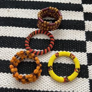 African Beaded Bracelets